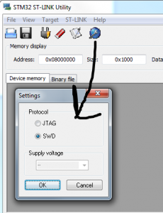 ST-Link-SWD-protocol - Embedds