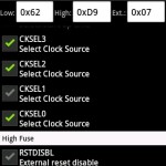 avr fuse calculator for Android