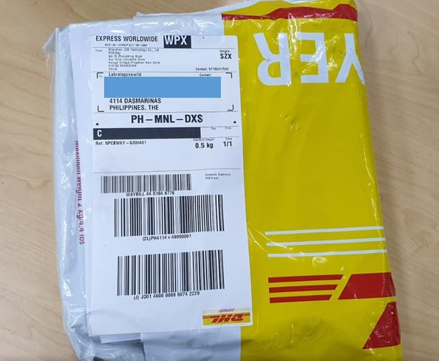 dhl shipping package
