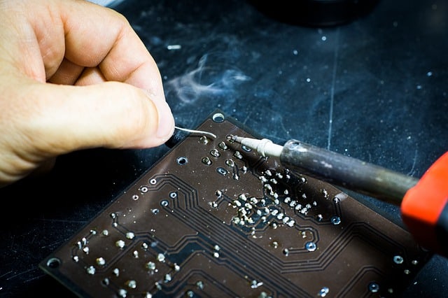 PCB soldering