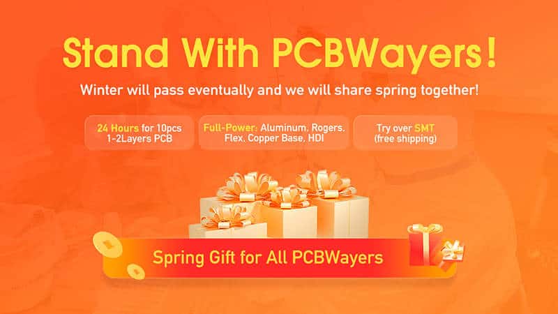 PCBWay spring gifts
