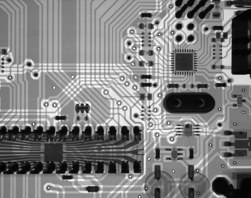 PCB layout xray inspection