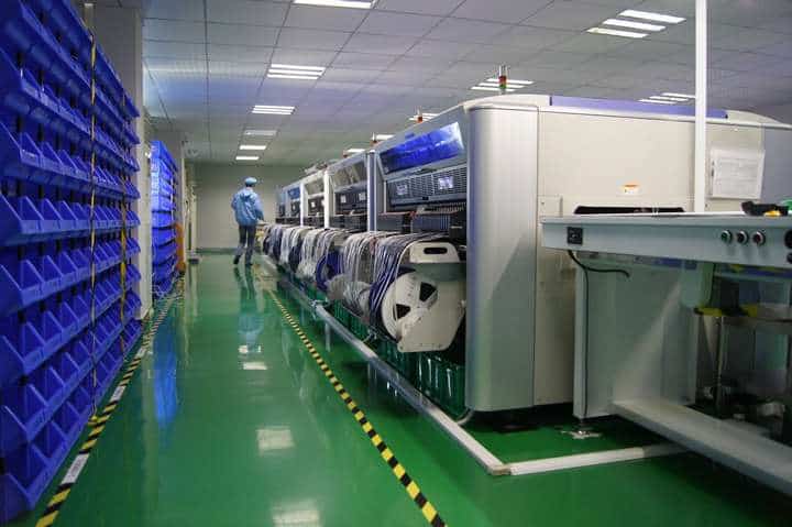 pick and place machines at JLCPCB